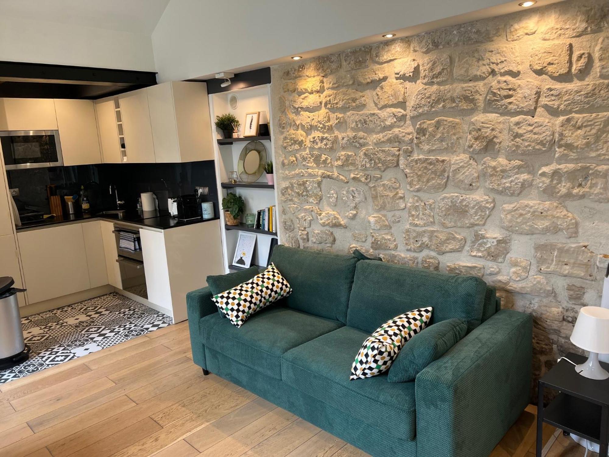 Appartement Atypique Aux Batignolles Paris Exterior foto
